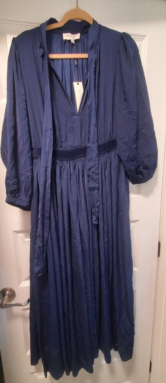 Women's X Andrea's Lookbook Elle Midi-dress In Pageant Blue.a21